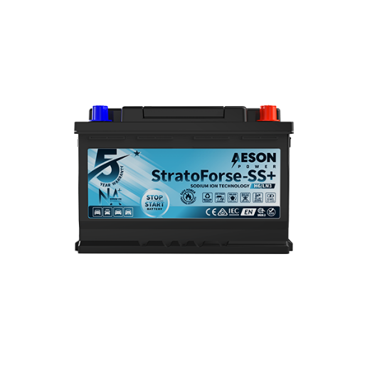 Picture of 12VOLT 850CCA STRATOFORSE-SS+ HEAVY DUTY SODIUM ION STOP START MAINTENANCE FREE BATTERY- RHP (DIN66H)